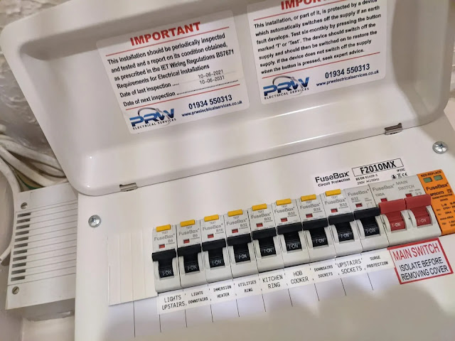 domestic distribution board replacement