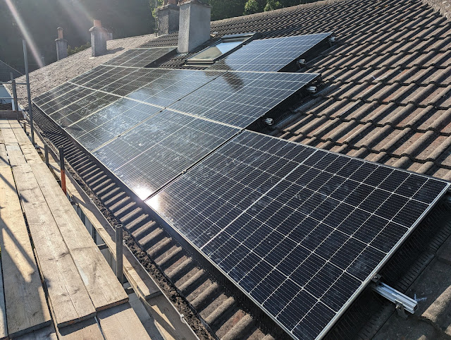 solar panel installation